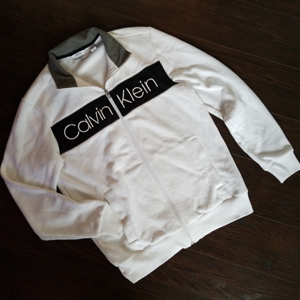 Calvin Klein Men's Full Zip Sweatshirt Size Medium